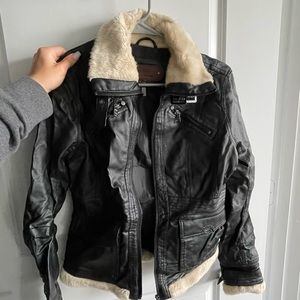Leather jacket